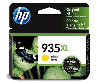 Cartucho De Tinta Original HP 935XL - 9.5 ml - amarillo