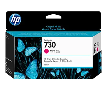 [P2V63A] Cartucho Tinta  HP 730 - 130 ml - magenta